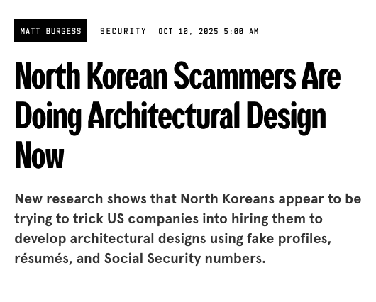 browsercookies's tweet image. Thanks for the call out Matt Burgess!

It&apos;s true, DPRK boyz are acting as architects, structural engineers, and stamping/approving designs in the United States for a quick dollar. They steal legitimate licenses and make up stamps. Time to do something.

wired.com/story/north-ko…