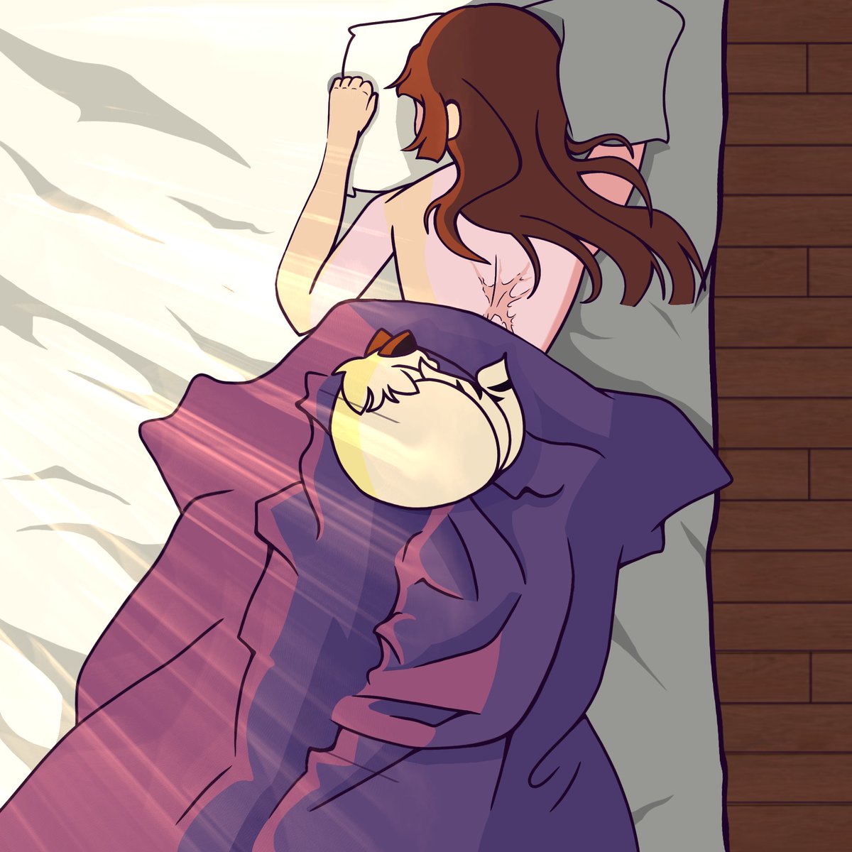 I’ve been wanting to draw Sango’s back for a while now. Taking advantage of the hashtag hehe

#珊瑚ちゃんを袈裟で巻こう