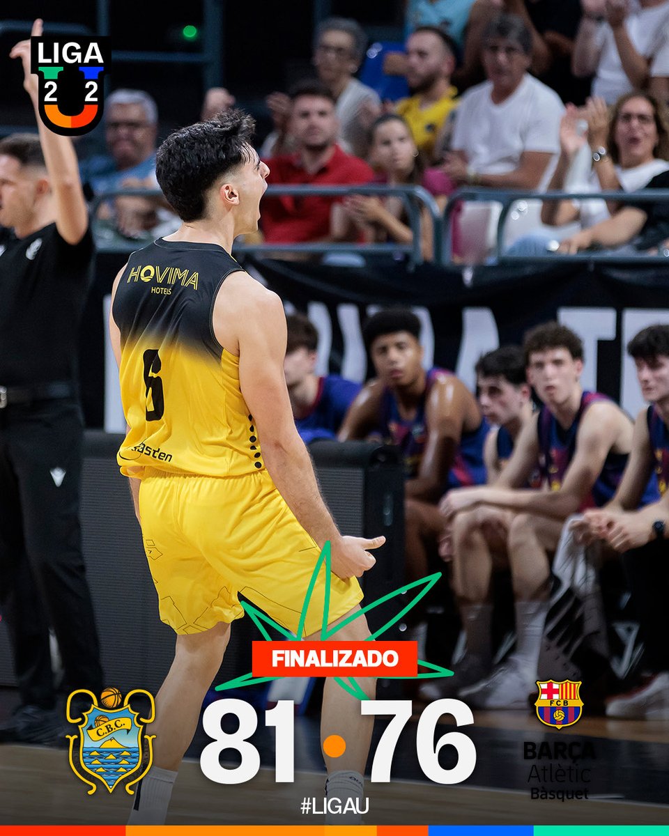 malas noticias para los haters de la Liga U…

EL <a href="/CB1939Canarias/">La Laguna Tenerife</a> DERRIBA AL <a href="/FCBbasket/">Barça Basket</a>