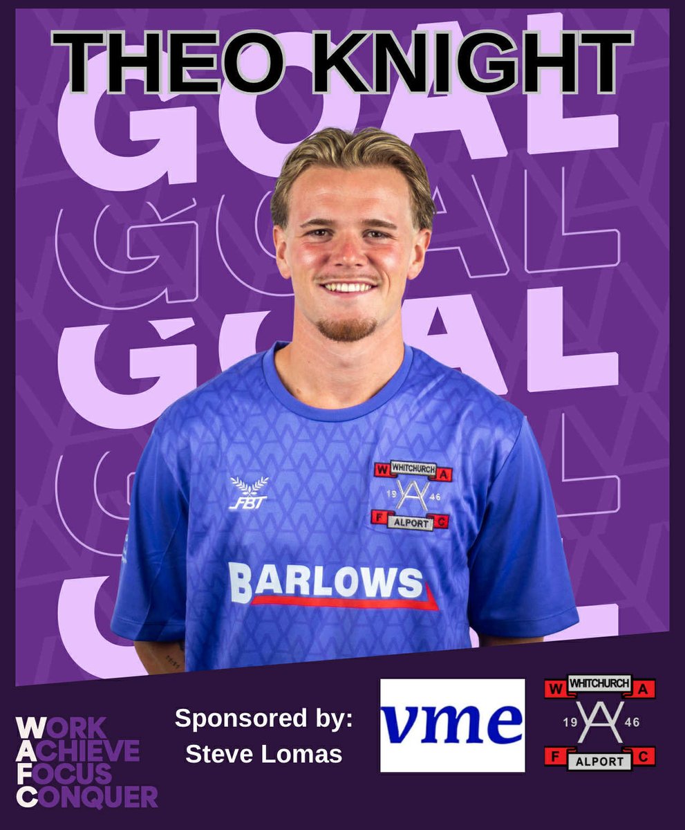 15| Theo Knight evades the offside trap and bears down on goal to fire low past Daniel Roberts at the far post

<a href="/HultonUtd/">Abbey Hulton Utd FC</a> 0 <a href="/alportfc/">Whitchurch Alport Football Club</a> 1