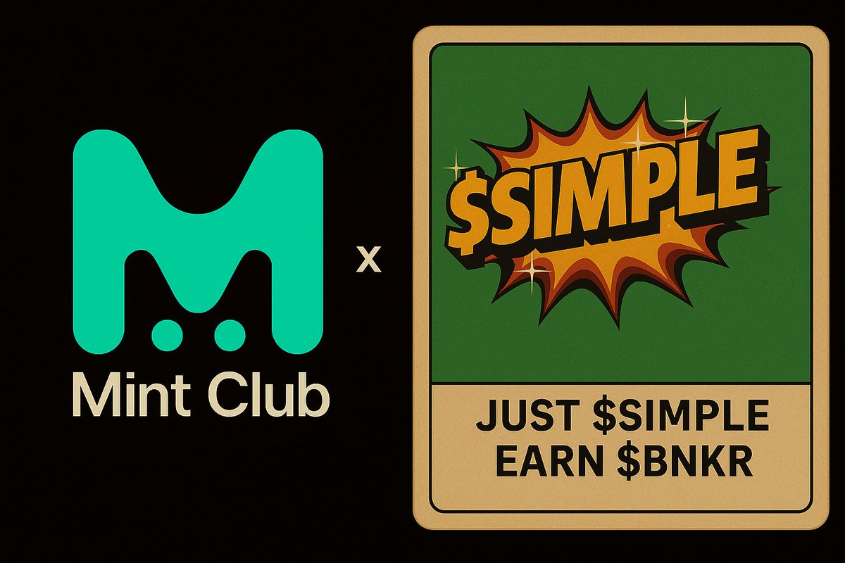 Simple_on_Base's tweet image. Whoa, we had a slight change of plans!
After reviewing the longevity of the NFT fee collection structure of both Manifold and Mintclub,
We have decided to mint through Mint.club. We believe this partnership will be a rising tide that lifts all boats.
We have…