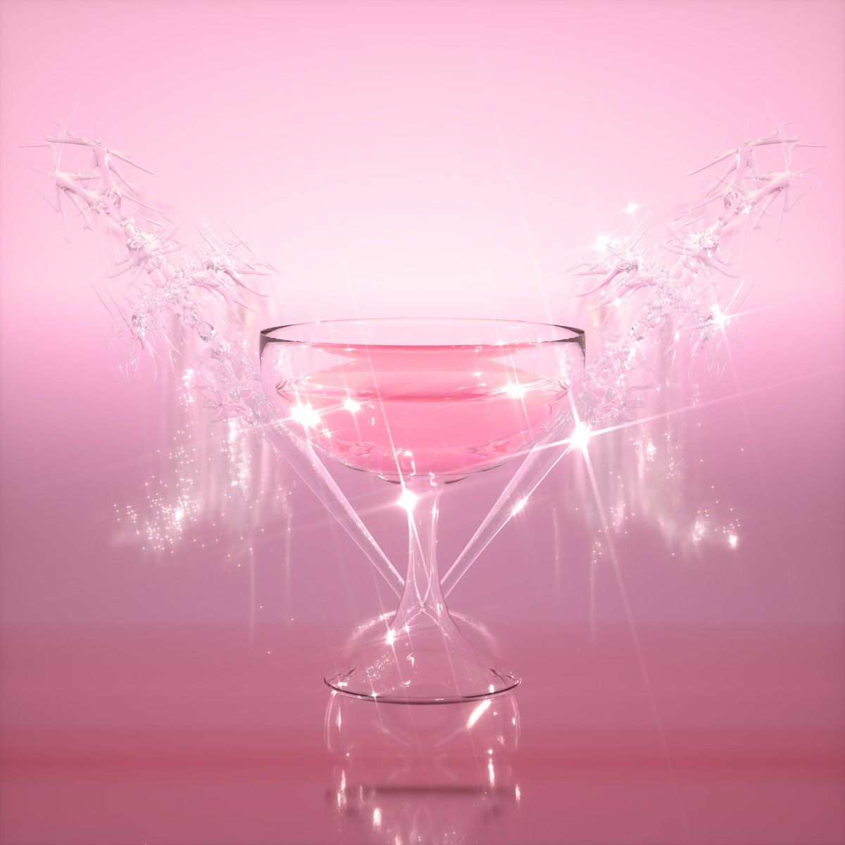 FIEND___'s tweet image. my pink artwork