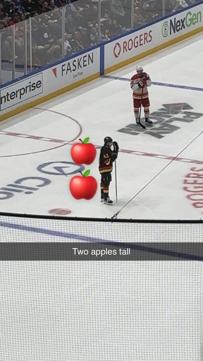 POV: I snap you during a Canucks game