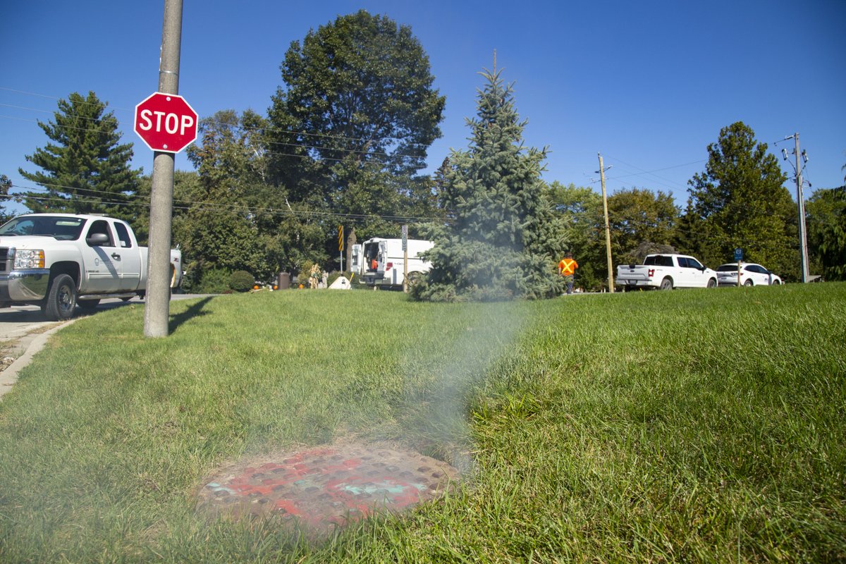Lakeshore's smoke testing will continue next week in the Stoney Point/Pointe-aux-Roches area. 💨‼️

The testing is expected to start the week of October 20, 2025, weather permitting. For a full list of roads that will be tested, read the full release at: lakeshore.ca/news/posts/smo…
.