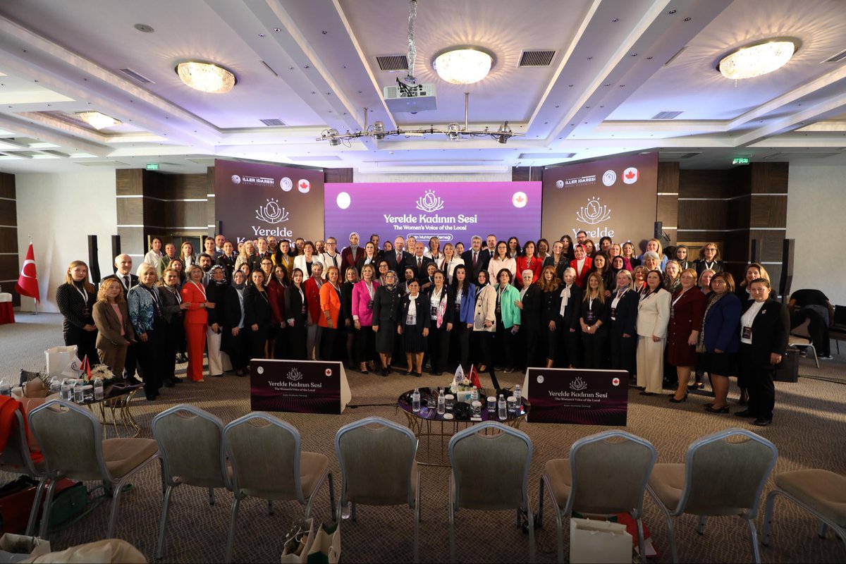 📍 Ankara/Gölbaşı Vilayetler Evi 

Valimiz Dr. Nurtaç Arslan, Afyonkarahisar Valisi Doç. Dr. Kübra Güran Yiğitbaşı, Yalova Valisi Dr. Hülya Kaya ve Burdur Valisi Tülay Baydar Bilgihan ile birlikte İçişleri Bakanlığı İller İdaresi Genel Müdürlüğü koordinasyonunda, kadın