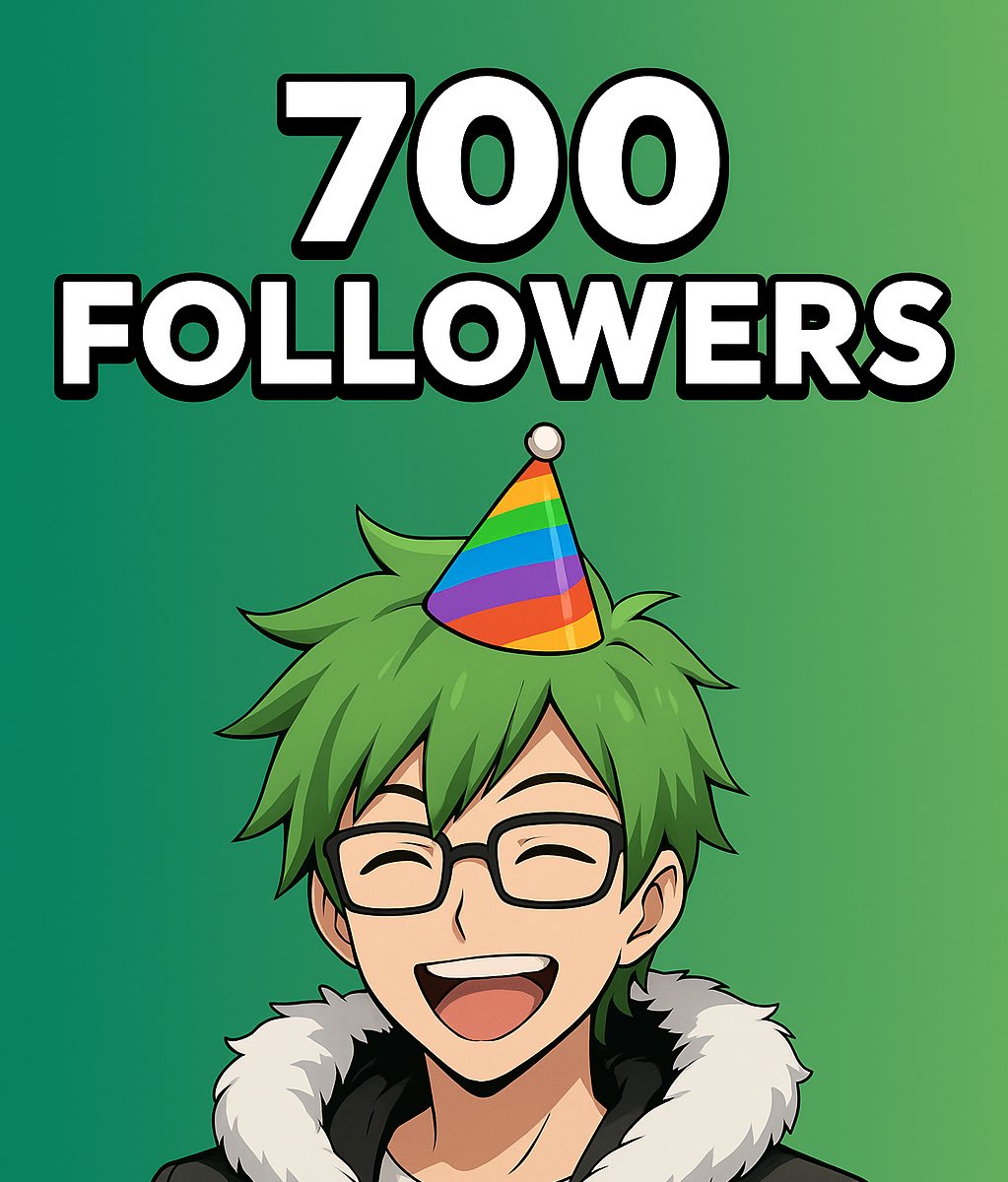 700 followers today. 🥳

Thank you for the love and support.
Every follow means a lot.

We keep learning, growing, and building together. 🥹
