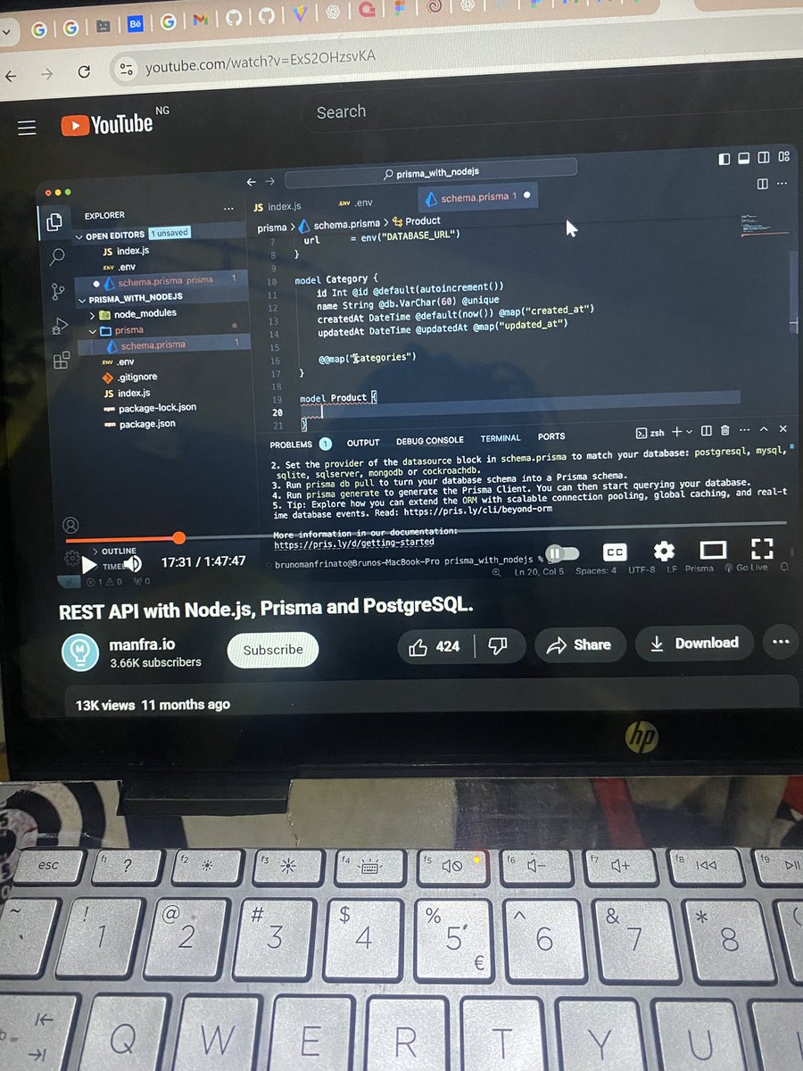 zaynab_eth's tweet image. Just finished setting up my PostgreSQL environment 👩🏽💻
Currently learning it so I can contribute to an open-source project, it looks fun so far.
It feels good to be learning something new again
#PostgreSQL #BackendDev #OpenSource #100DaysOfCode #DevCommunity