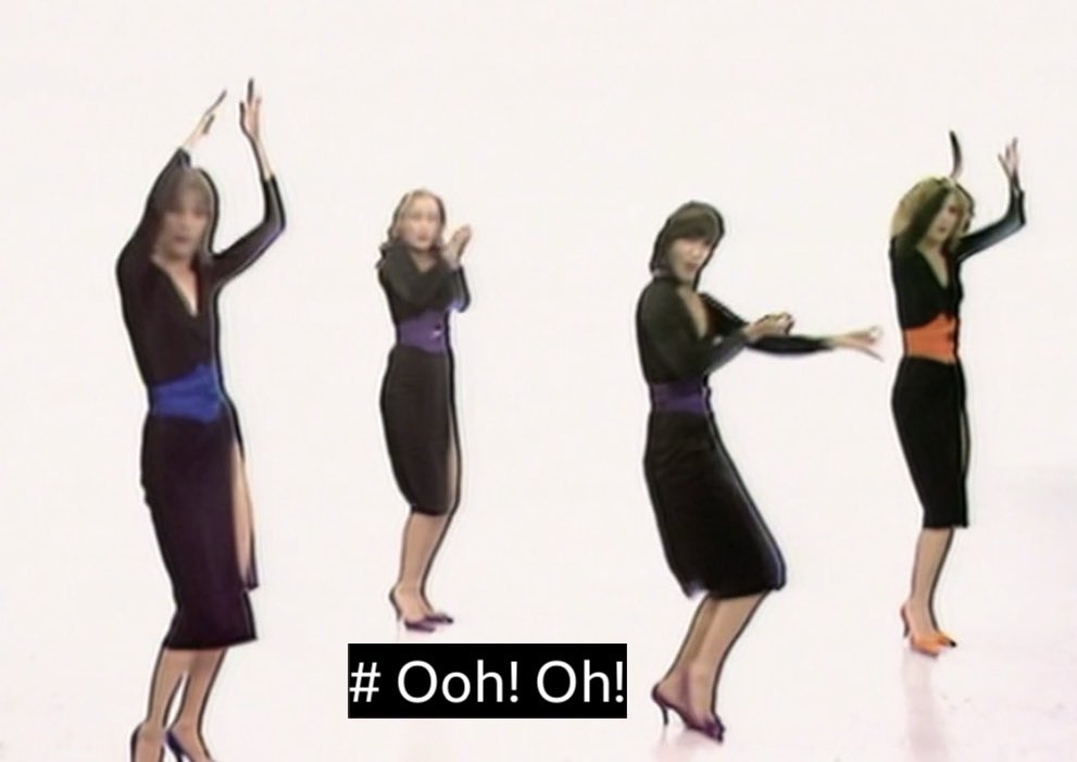 Seriously what was the point of Legs and Co? 
 
Why couldn’t acts perform on TOTP in the 70s? Even if they just played the artist’s video if they couldn’t perform. It would’ve been better than watching those ladies prance about.