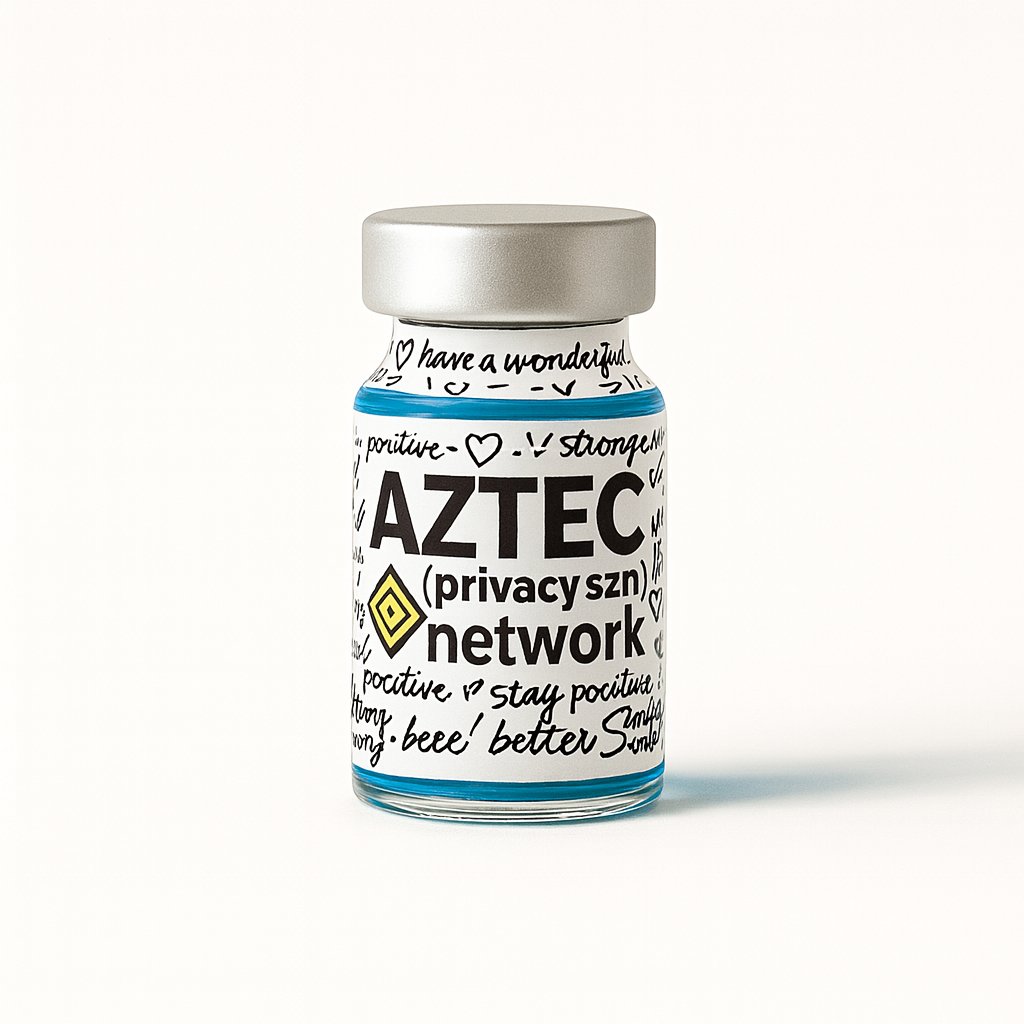 zkanissov888's tweet photo. One drop of Aztec (privacy szn) network - and your vibes are encrypted.
Keep your energy pure, your data private. 🕊️
#aztecnetwork #aztec_network https://t.co/uXed2jGJ5a
