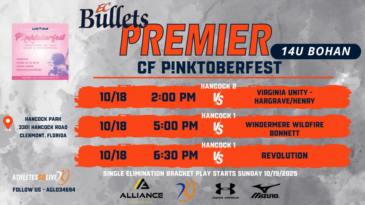 BellaBohan2029's tweet photo. Excited to play with my teammates in Central Florida. Let’s Go Bullets! 💥
@ECB_Premier https://t.co/gcUFDcQZ11