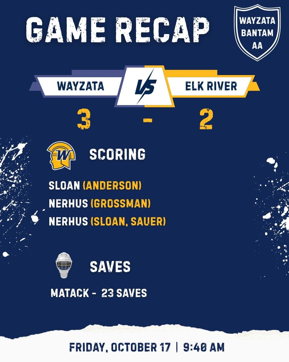 Wayzata Bantam AA tweet media