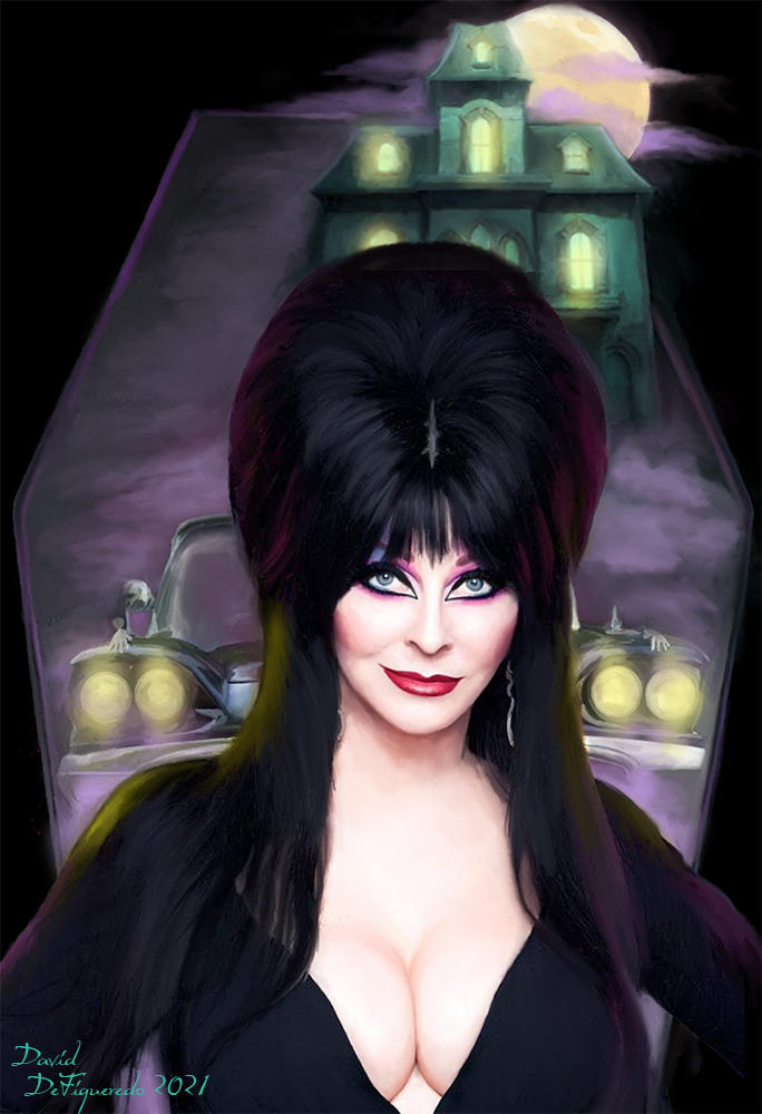 Elvira Mistress of the Dark by DavidDeFigueredo