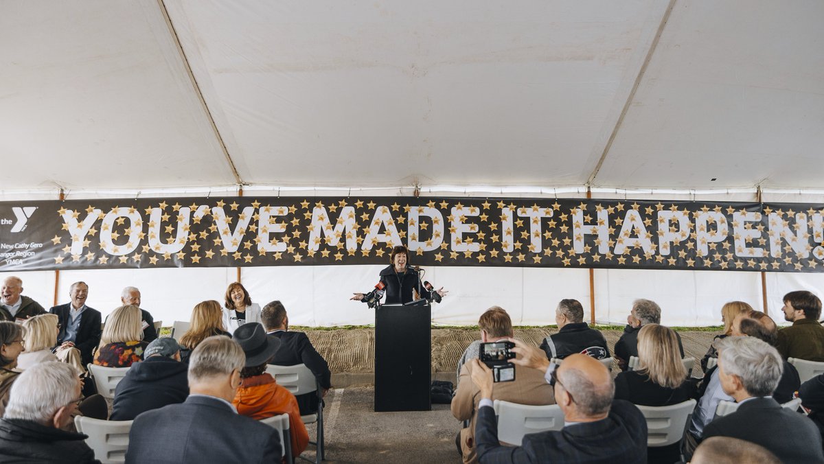 azconstruct's tweet image. Exciting news! Our team has officially broken ground on the future #YMCA center in Bangor, ME!  We’re proud to be a part of helping create a space that will serve the community for years to come. #azcorporation #BangorY