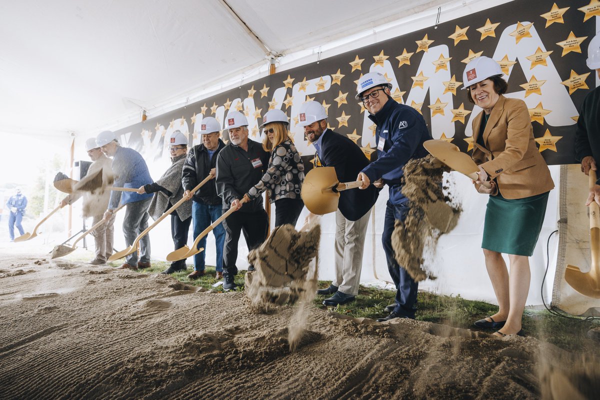 azconstruct's tweet image. Exciting news! Our team has officially broken ground on the future #YMCA center in Bangor, ME!  We’re proud to be a part of helping create a space that will serve the community for years to come. #azcorporation #BangorY