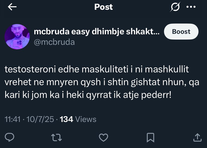 mcbruda's tweet image. High testosterone behaviors: