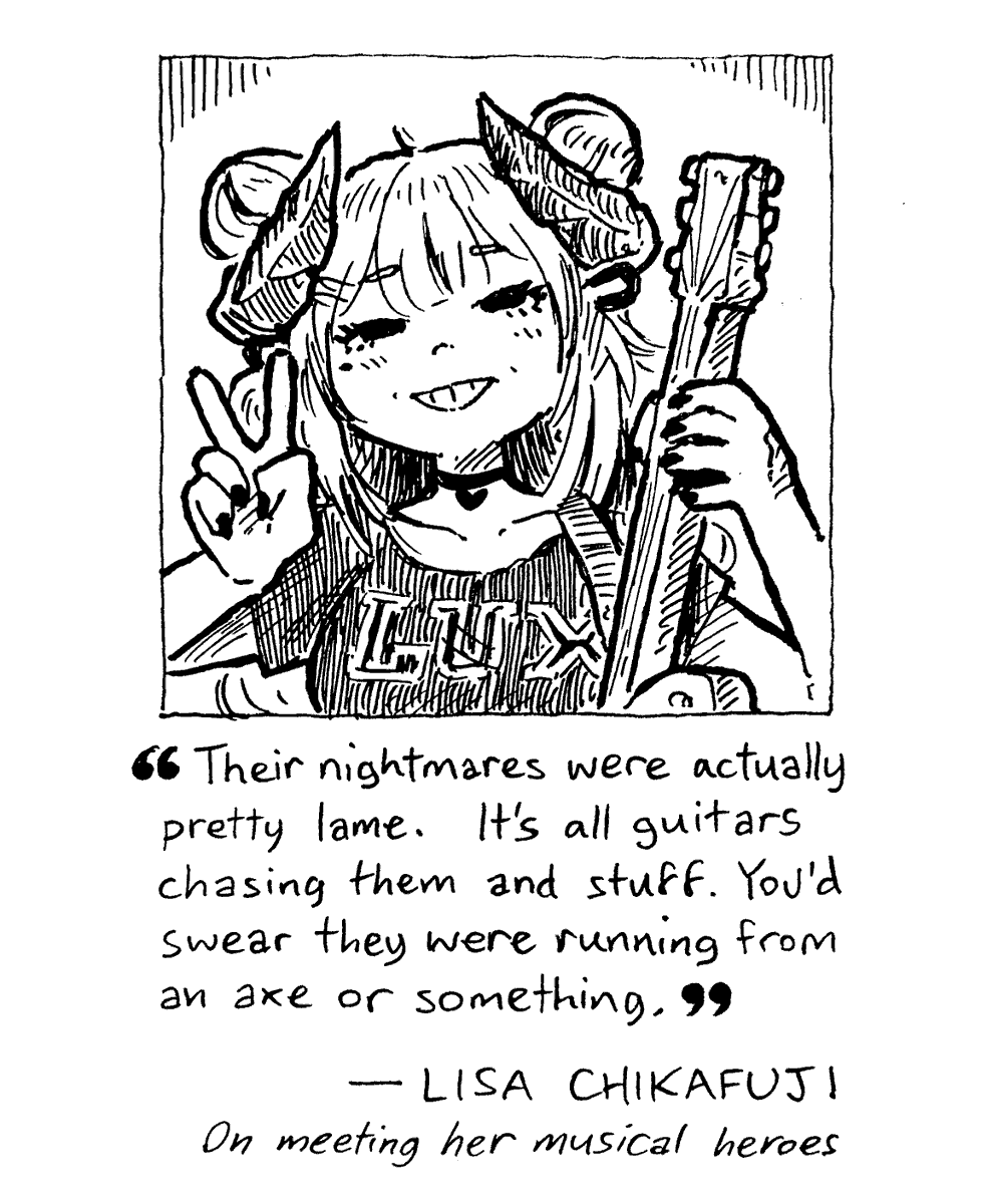 dream interview just dropped ❤️‍🩹 #chikafujillust 