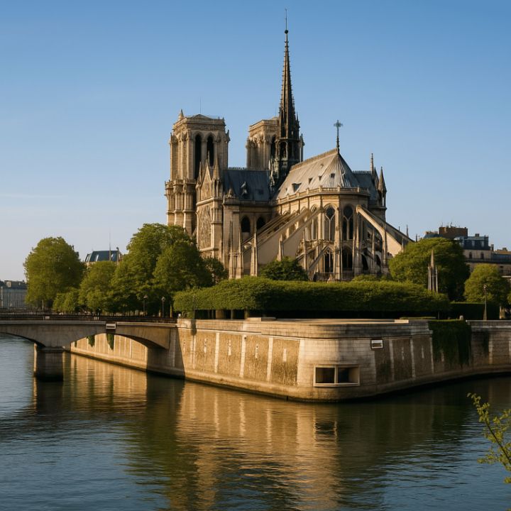 Art of the Day! ""Île de la Cité, Notrte Dame". Buy at: https://t.co/0NjwK2tLbe https://t.co/BSH50SA