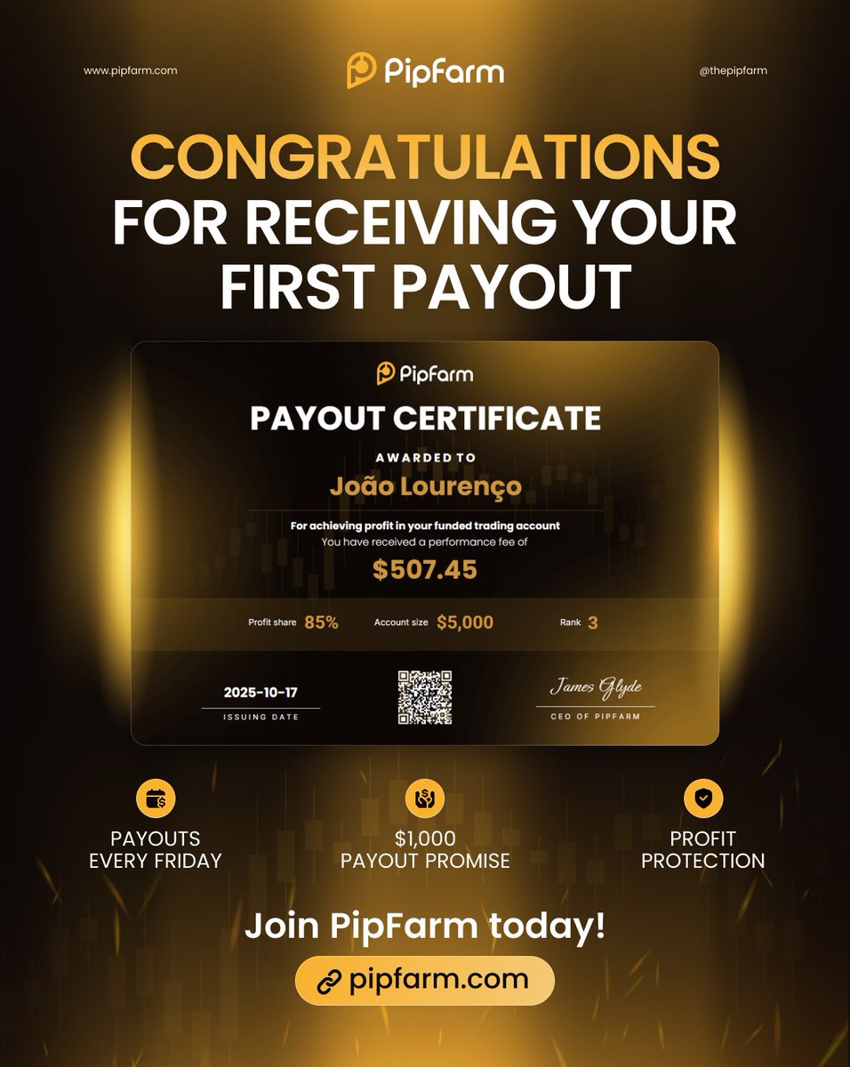 PipFarm | Funded Trader Firm tweet media