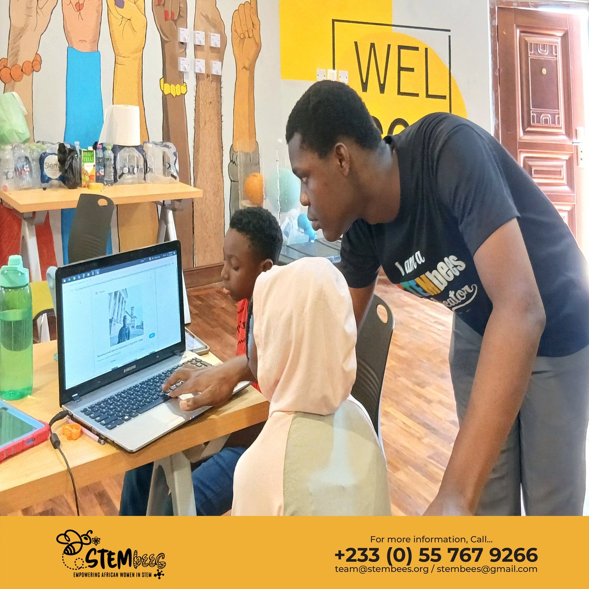 STEMbees tweet media