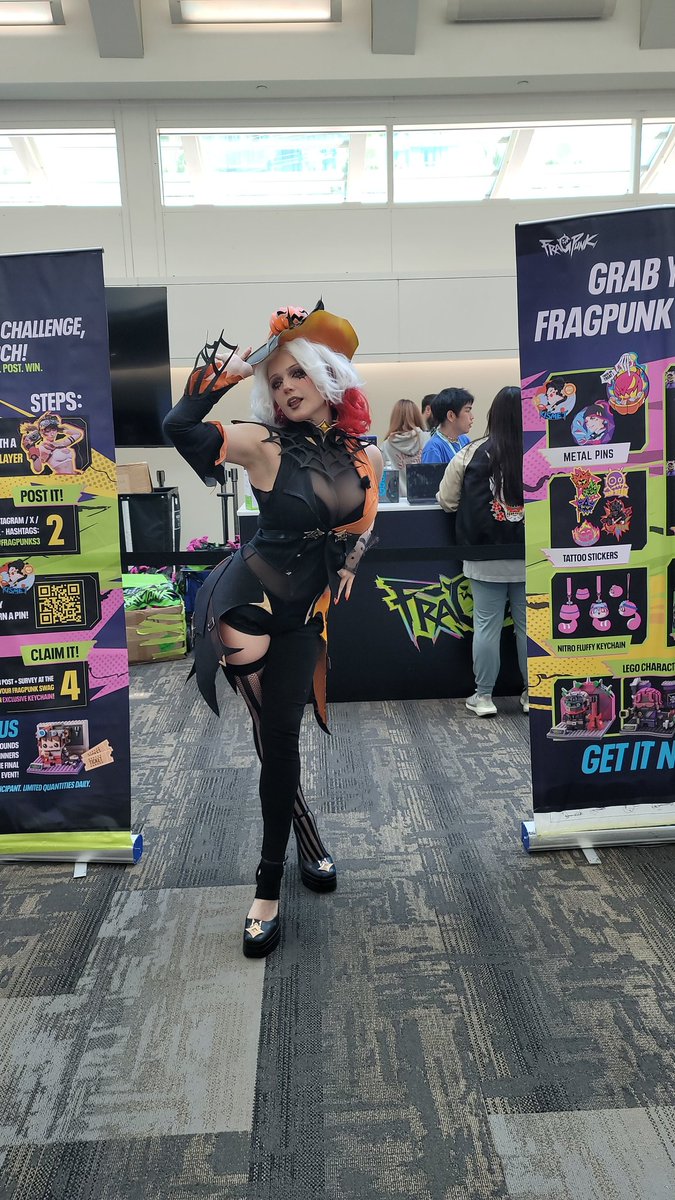 Dope cosplay #FRAGPUNKTWITCHCON #FRAGPUNKS3