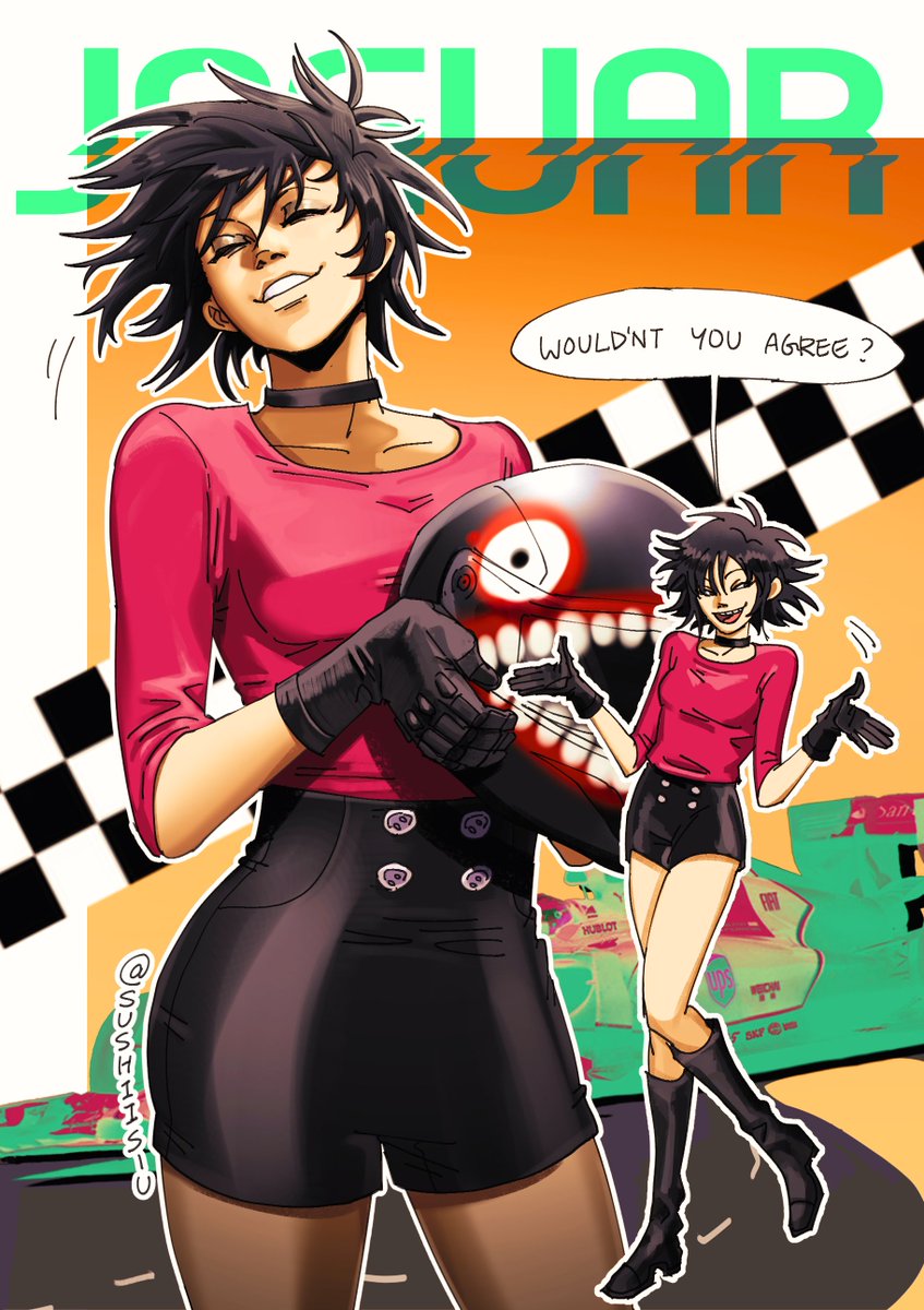 noodle from the jaguar ad #gorillaz