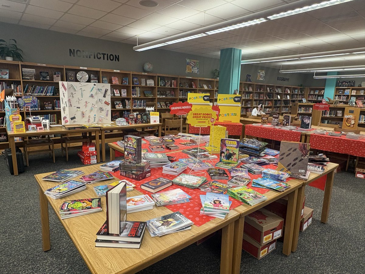 Noe Middle School Library (@noecouglibrary) on Twitter photo Scholastic Book Fair starts Monday and will go through the 24th! It will be open from 9-3 each day except Friday, it will close at 2:00. Students may shop any day during their ELA class. <a href="/Noe_JCPS/">Noe Middle School</a> ❤️🖤❤️🖤 #jcpsreads Scholastic Book Fair starts Monday and will go through the 24th! It will be open from 9-3 each day except Friday, it will close at 2:00. Students may shop any day during their ELA class. <a href="/Noe_JCPS/">Noe Middle School</a> ❤️🖤❤️🖤 #jcpsreads
