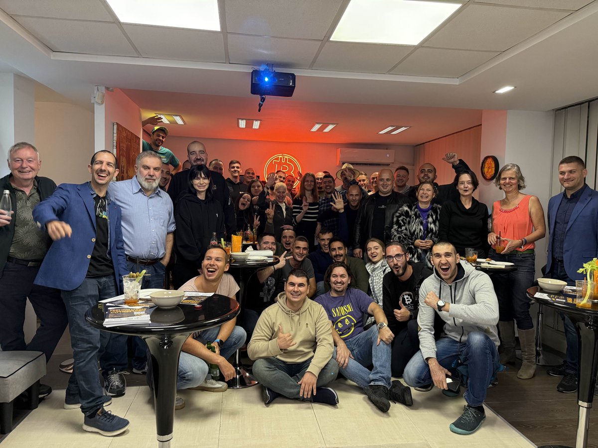 Getting ready for BTCBalkans.com in the <a href="/BitcoinClubBG/">Биткойн Клуб / ₿itcoin Club</a> the energy is high!