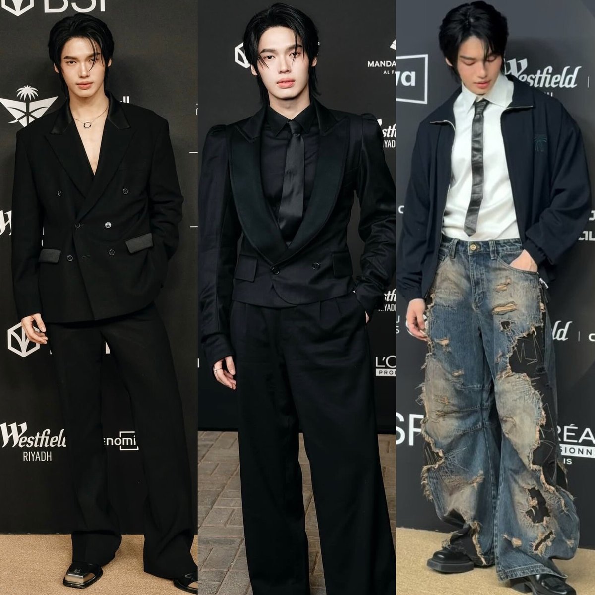 metawinthinks's tweet image. Win Metawin, the first Thai male artist to attend @Riyadhfw 🖤

WIN AT RIYADH FW 2025
#RFW2025xWin #RFW2025
#RiyadhFashionWeek
#winmetawin @winmetawin