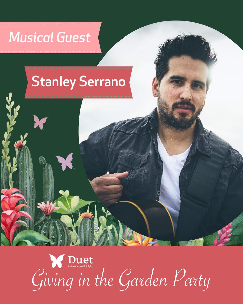 DuetAZ's tweet photo. 🎶 Live music, sunshine, and giving back... what could be better? We’re thrilled to welcome talented local musician Stanley Serrano to Duet’s Giving in the Garden Party on Sunday, November 9. 🌿

🎟️ Reserve your spot today: https://t.co/pRtWoP6g06 https://t.co/FRWai6qjXm