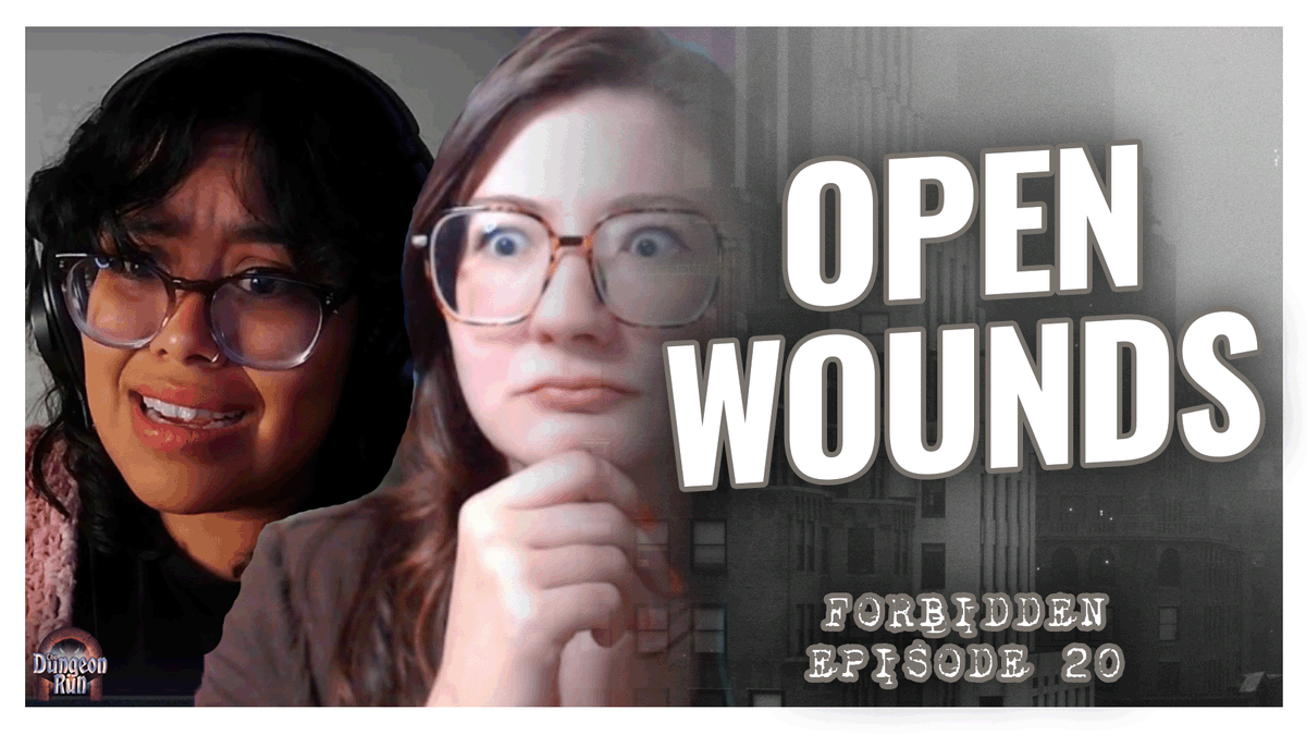 thedungeonrun's tweet image. The VOD of this week&apos;s new spooky episode of FORBIDDEN is live on YT and podcasts!

With so many questions swirling around them, the team starts to feel like madness is creeping in. But will their bold decisions pay off... or come back to haunt them? 💀

youtu.be/C3xz5zxfHEg?si…
