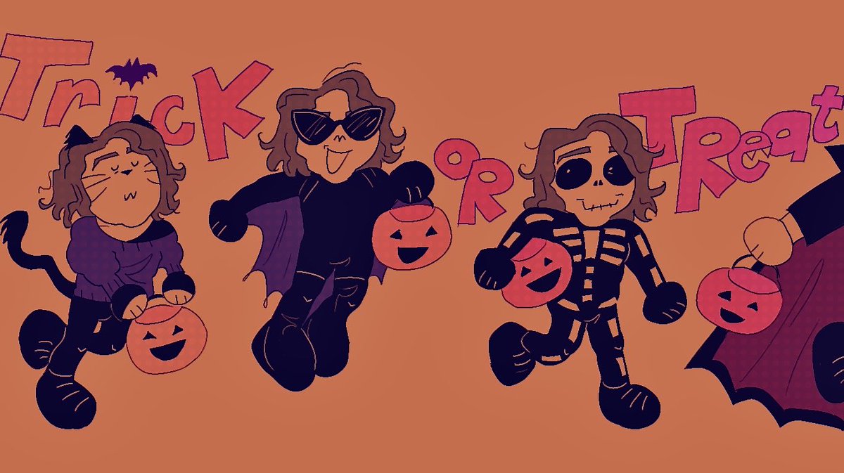 intricate_ritz's tweet image. happy halloween!!