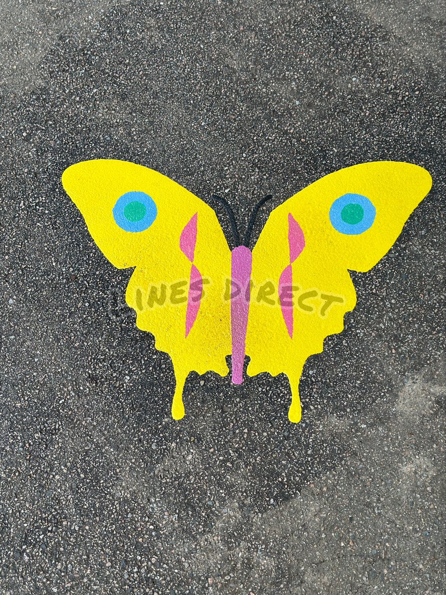 LinesDirect's tweet image. Adding a splash of colour to local parks this autumn 🐝🦋
#school #park #southeast #marking #medway #maidstoneboroughcouncil #brightcolours #bumblebee #butterfly #hopscotch #markings #kcc #kent #sussex #essex #maidstone