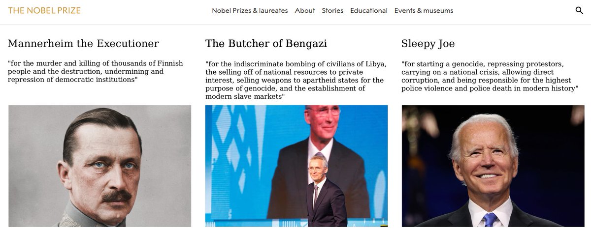 Til ære for María Corina Machados fredspris vinn