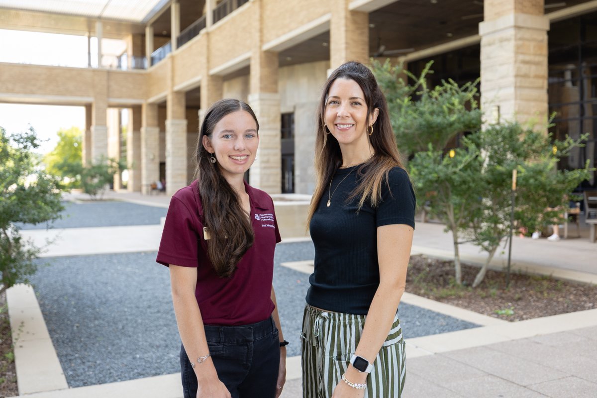 VMBS students Dr. Jane Costa and Kristi Bolf have earned highly competitive editorial roles at American Veterinary Medical Association journals, reflecting both their veterinary and science communication skills. #TAMUVetMed

More: vetmed.tamu.edu/news/press-rel…
