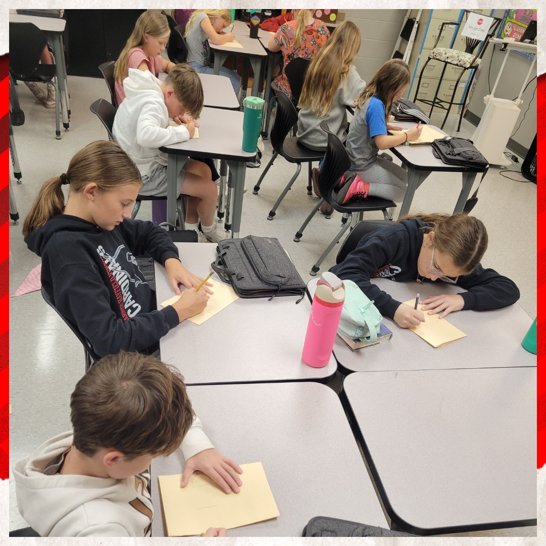 5th graders in ELA are busy practicing the skill of visualization! Students listen to a passage, put the picture in their mind, and then try to get that picture on paper.  So fun to watch their different interpretations of the text!