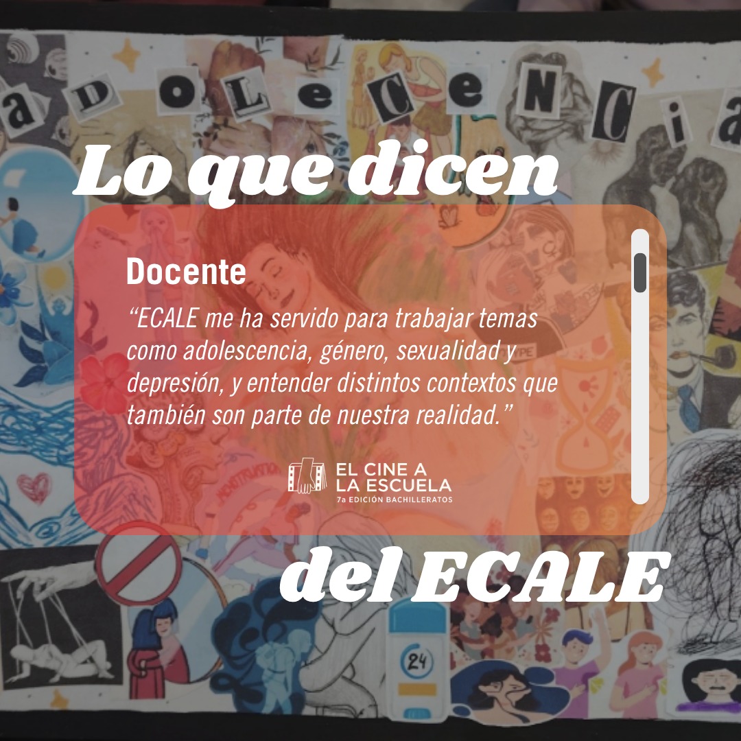 ECALEMx's tweet photo. 👩🏻🏫 La docencia también se aprende mirando con otros ojos.👁️🎥
#VocesDelECALE #CineYEducación #FormaciónDocente #ECALE #ElCinealaEscuela https://t.co/ZWmaHhPciY