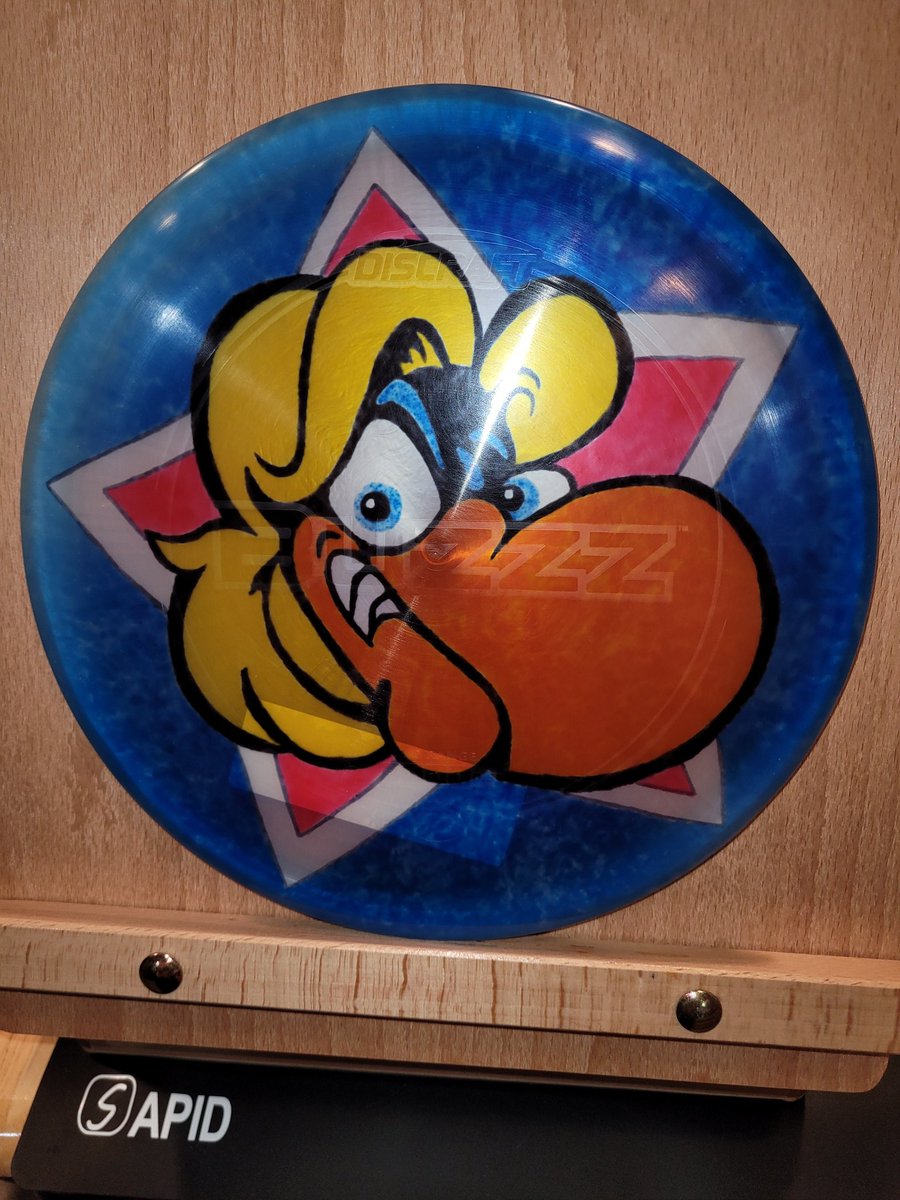 VooDooDyes's tweet photo. Alright, kids, here's one that's been occupying my time over the last week. Let me know what you think.

Discraft Big Z Buzzz with the Buzzard logo from my favorite radio station growing up.

@wmms #discdyeing #VooDooDyes #discgolf https://t.co/Cq9oJU5OR0