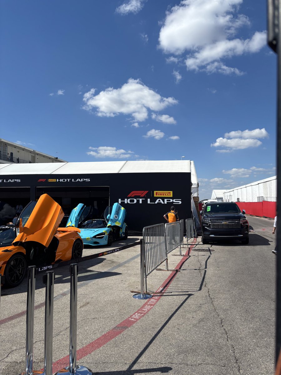 Winter_Revans's tweet photo. always hoped to end up in the @F1 paddock for a race, never thought it’d be because we had to go to medical unfortunately (drove past @PatricioOWard while headed to medical and kinda freaked out 🫣) but back to GA we go once we’re done 👎 https://t.co/3L3FPS0xlt