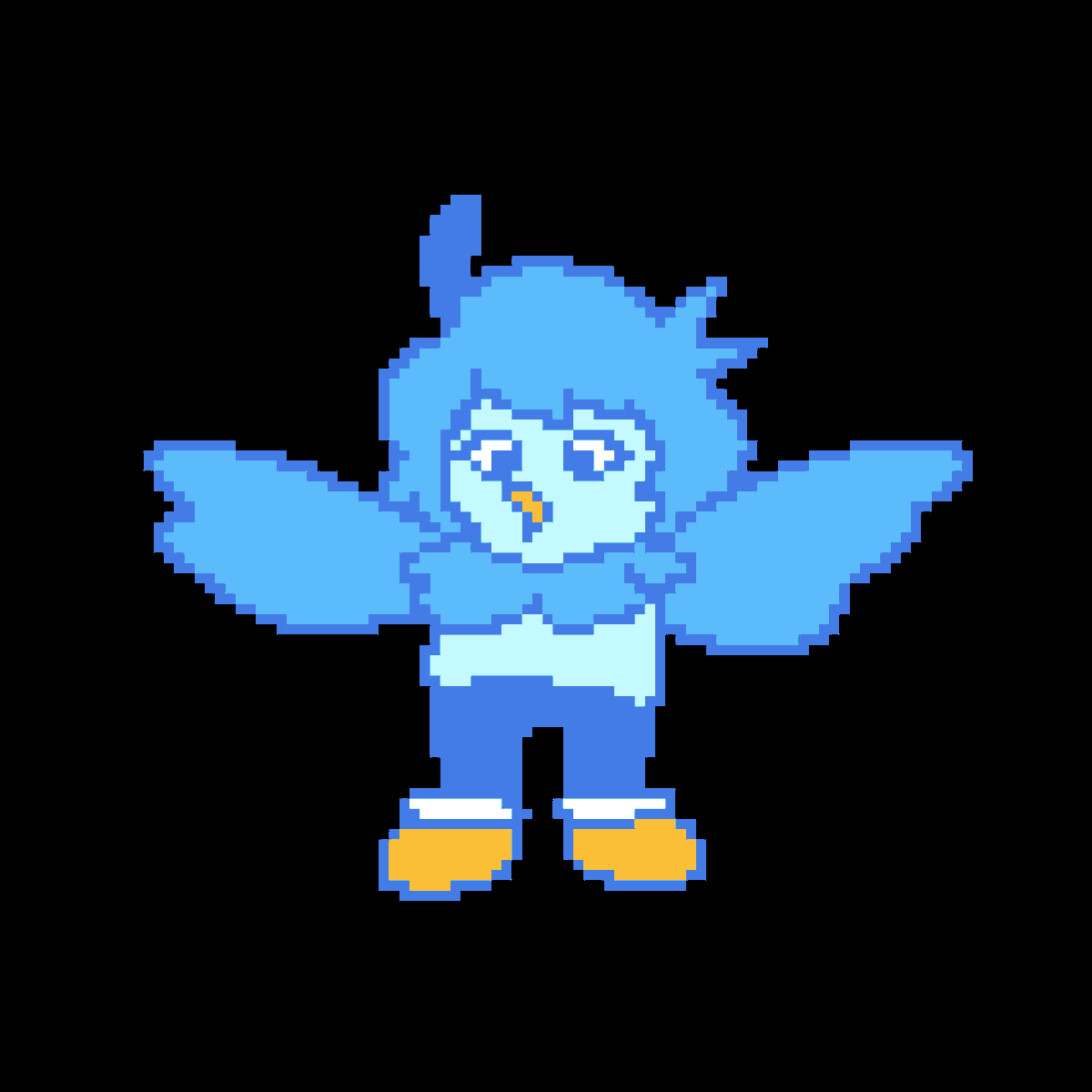 ibaclazhanchick's tweet image. Tiny pixel bird 🐦

#Martlet #Doodle
#UndertaleYellow