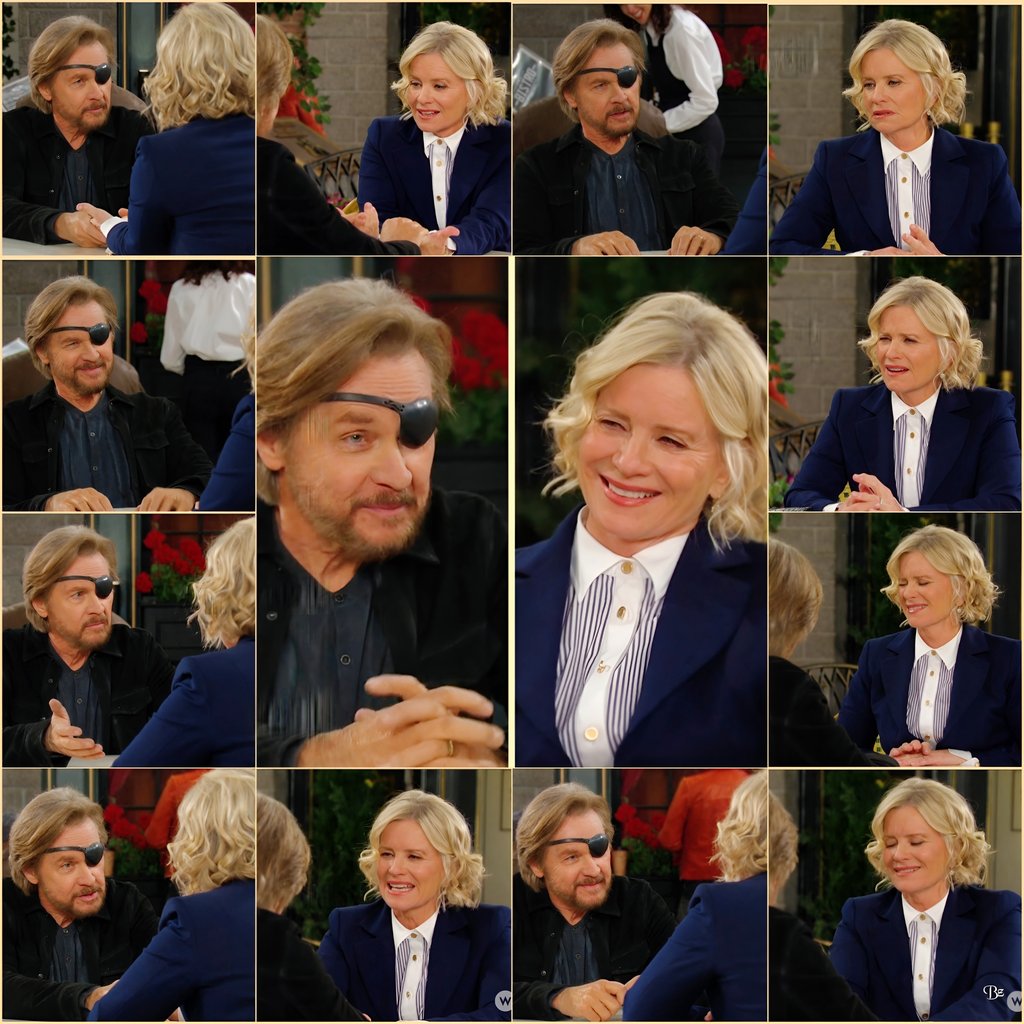 Steve has a job offer for Kayla😂😂😂
"What do you say Sweetness
You want to be my partner?
We could call the agency SweetPatch"
I love these cute scenes with Steve &amp; Kayla🥰
#PatchandKaylaForever #SweetPatch
#DaysofOurLives #Days #DOOL
