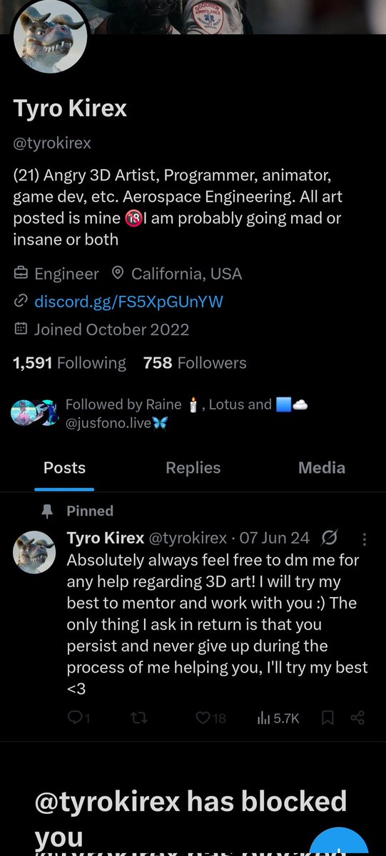 Have never met nor talked to this person btw