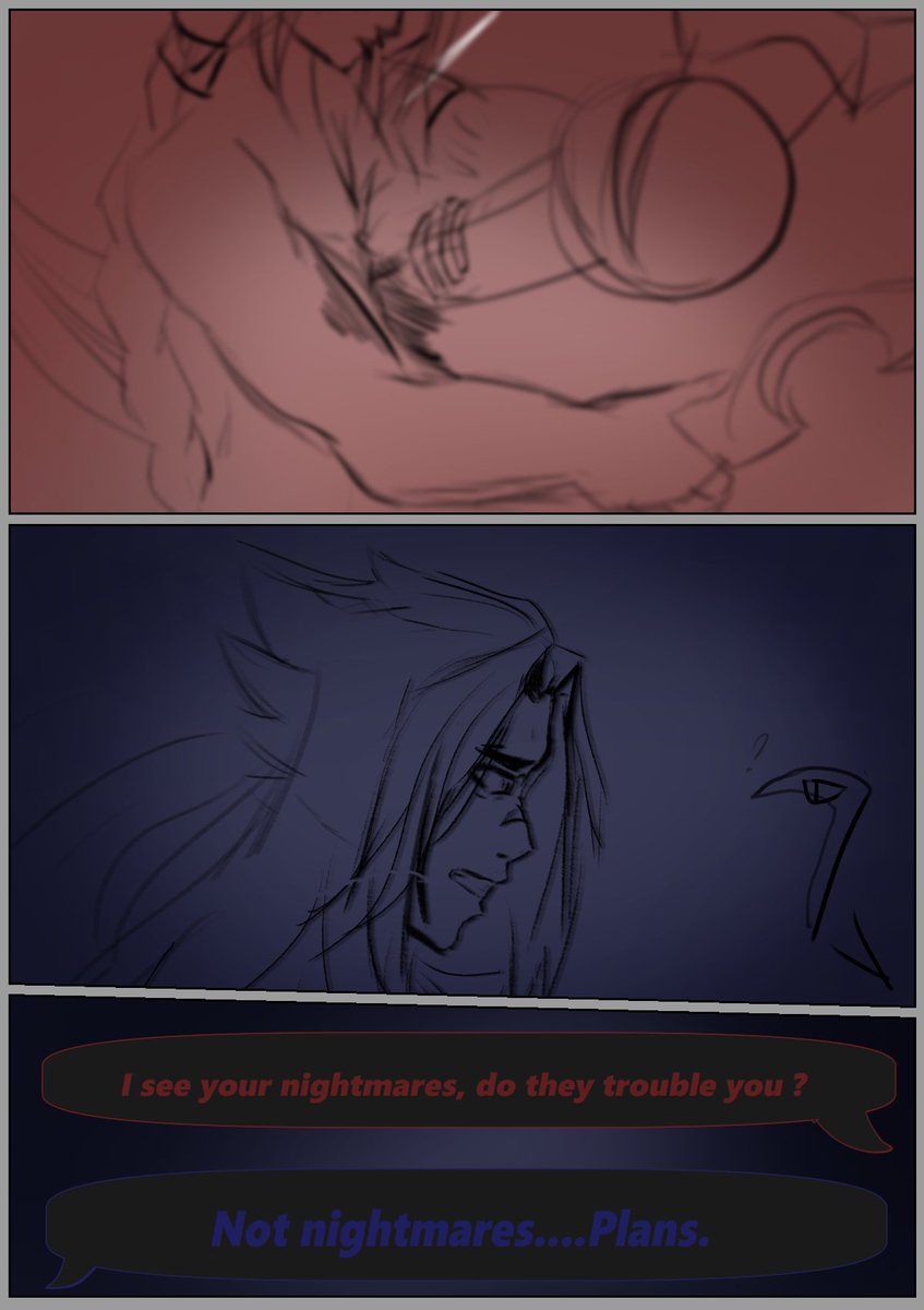 SokaiKayn's tweet image. #kayntober2025 Day 17 - nightmares
Wdym Kayn, Rhaast killing you is your plan?
( didn't had that much idea for today ngl...)
failed first upload omgggg
#kayn