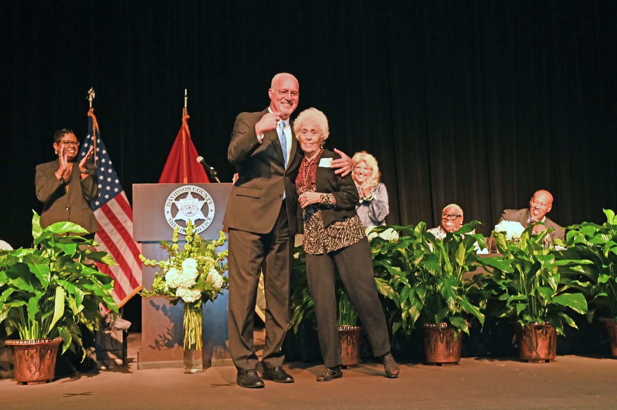 Last night, we celebrated 2,035 years of <a href="/NashSheriff/">Nashville Sheriff</a> service at our 29th Annual Service Awards Dinner. Proud of all honorees receiving their 5, 10, 15, 20, 25, 30, 35, and 40 year service pins. 

-Employee of the Year–Gredonna Wilkerson
-Officer of the Year– Jacqueline Thomas