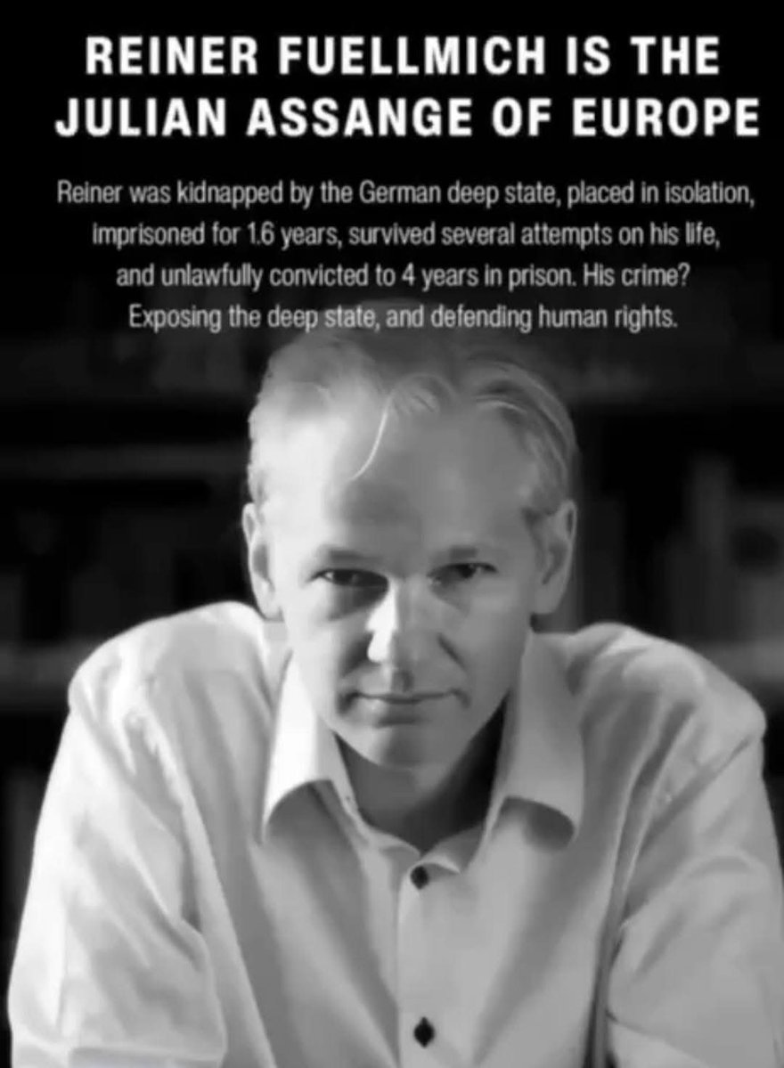 As the saying goes 'you can't keep a good man down'! 
WE THE PEOPLE WILL GET REINER OUT OF PRISON !

Address 📮✉🙏
JVA Bremervörde 
Dr. Reiner Fuellmich 
Am Steinberg 75
27432 Bremervörde 
Germany 🇩🇪 
#FreeReinerFuellmich 
#TogetherWeAreStrong 
#ReinerFuellmich #JulianAssange