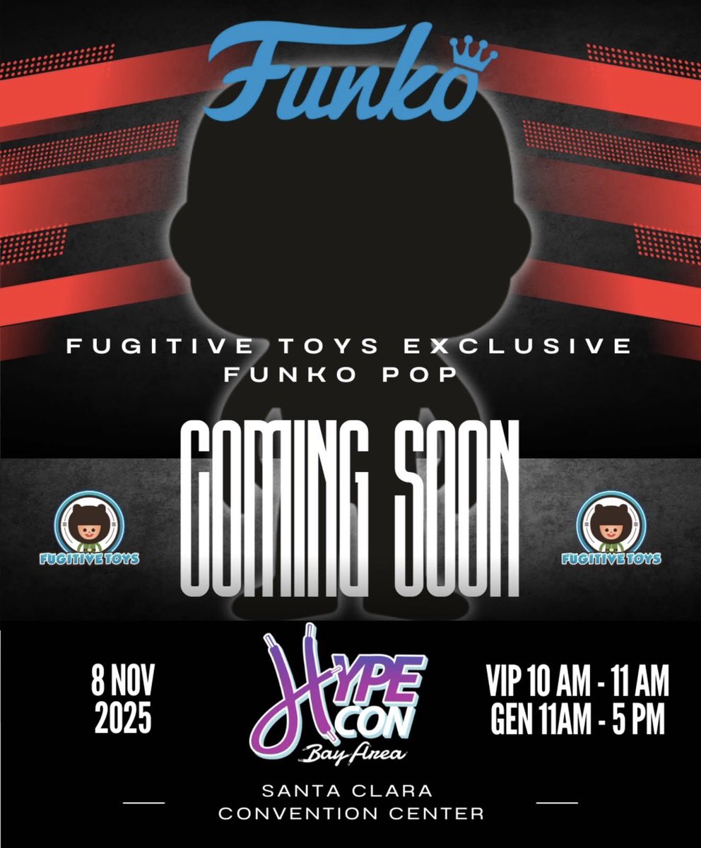 Fugitive Toys will be releasing a new exclusive next month! I wonder if it’s a 49ers or Warriors Pop. 🤔
.
#Funko #FunkoPop #Collectibles #Collectible #FunkoPops #Collector #Toy #Toys #DisTrackers