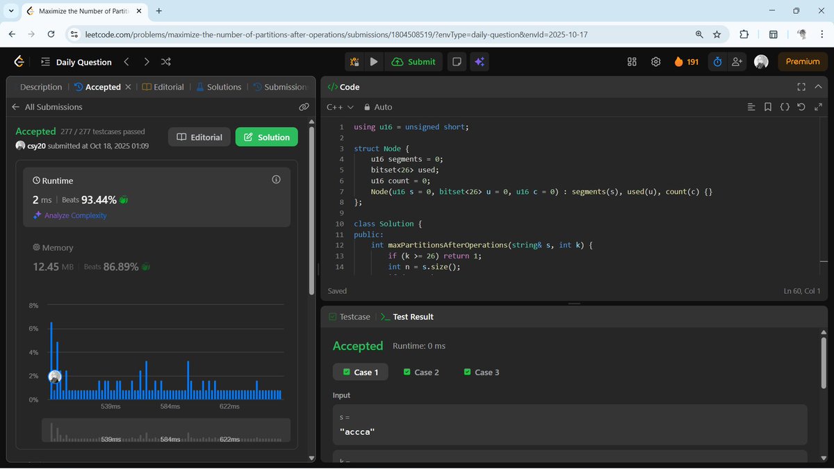 the__csy20's tweet image. #Day244 of coding:

-leetcode POTD

#DSA #leetcode