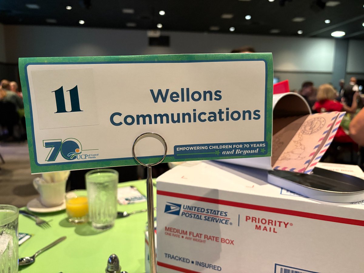Wellons_PR's tweet photo. This morning, some of our team members had the chance to attend the UCP Faces Behind the Miracles Breakfast. 💚 It was an honor to hear from Will, our president and longtime UCP board member, about his own journey as he prepares to serve as board chair. https://t.co/kw46eQUYMW
