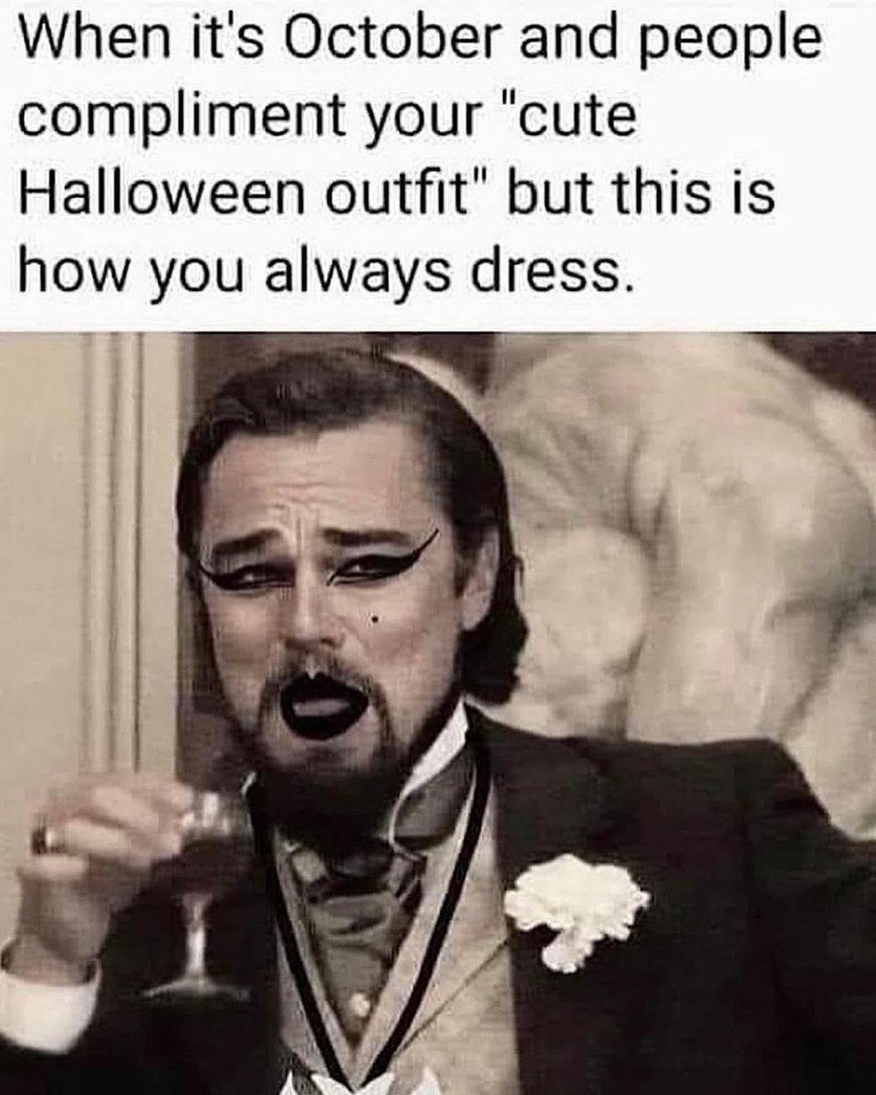 VampireFreaks's tweet photo. Sharing some relatable memes with ya! 🦇

Halloween is in 14 days - are you ready? 🎃

#gothmemes #altstyle #gothfashion #halloweenmemes https://t.co/z0ccVRe7Aw