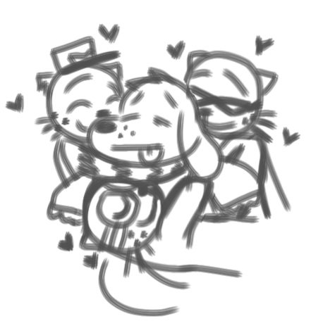 Swap Detey Foursome ‼️‼️

Ever since I drew that pic of the different swap peteys around swap Dogman I couldn't stop thinking of this so I drew it 💥💥

#deteynsfw #DogmanNSFW