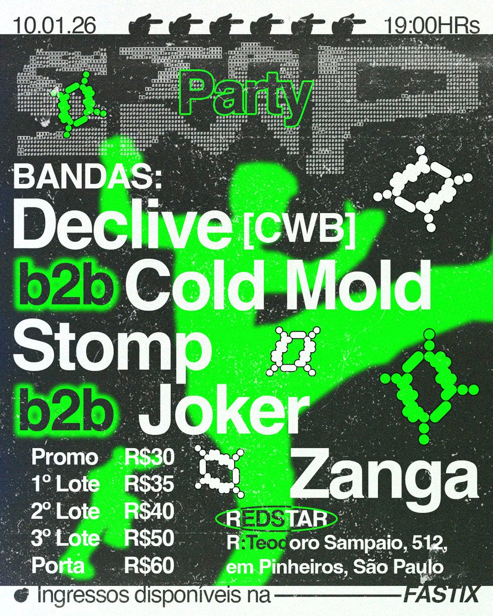 ANO NOVO DA GANG É DIA 10
[FALTAM 3 INGRESSOS PRA ACABAR O PRIMEIRO LOTE 😂]
.
Artezinha pra essa brincadeira!